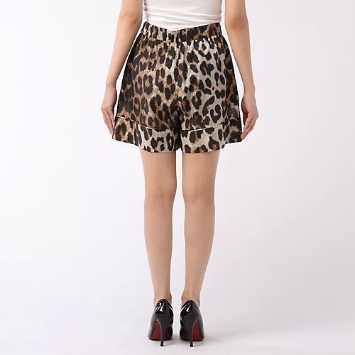 【ウィムガゼット/Whim Gazette】の【GANNI】レオパードパンツ 人気、トレンドファッション・服の通販 founy(ファニー) 　ファッション　Fashion　レディースファッション　Fashion for Women　パンツ　Pants & Trousers　カラフル　Colorful Design　コレクション　Collection, Seasonal Line　今季　This Season, Current Season　ショート　Short, Short Length　タイツ　Tights, Legwear　ニューヨーク　New York, NYC Style　プリント　Print, Printed Pattern　レオパード　Leopard, Animal Print　ロング　Long, Long-Length　ロンドン　London Style, British Inspired　2022年　2022　2022-2023秋冬・A/W　Autumn/Winter 2022–23 AW22–23　other-3|ID: prp329100004458907 ipo3291000000031237570