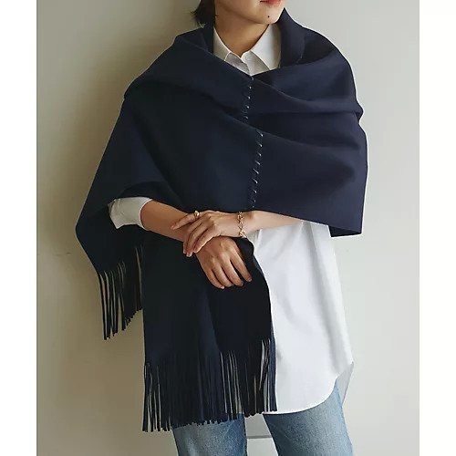 【ウィムガゼット/Whim Gazette】の【fuladd】ウールフリンジストール 人気、トレンドファッション・服の通販 founy(ファニー) ファッション Fashion レディースファッション Fashion for Women ストール Stole, Wrap ポンチョ Poncho, Cape Style A/W・秋冬 Autumn/Winter 2022年 2022 2022-2023秋冬・A/W Autumn/Winter 2022–23 AW22–23 おすすめ Recommended / Our Picks エレガント 上品 Elegant other-3|ID: prp329100004458925 ipo3291000000031237606