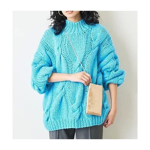 【ウィムガゼット/Whim Gazette】のハンドケーブルプルオーバー インテリア・キッズ・メンズ・レディースファッション・服の通販 founy(ファニー) 　ファッション　Fashion　レディースファッション　WOMEN　トップス・カットソー　Tops/Tshirt　プルオーバー　Pullover　インナー　Inner　スマート　Smart　トレンド　Trend　手編み　Hand Knitting　ハイネック　High Neck　ハンド　Hand　ベビー　Baby　ボトム　Bottom　ボトルネック　Bottleneck　ミラノ　Milan　モヘア　Mohair　2022年　2022　2022-2023秋冬・A/W　Aw/Autumn/Winter//Fw/Fall-Winter/2022-2023　サックスブルー|ID: prp329100004458930 ipo3291000000031211013