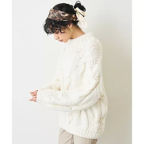【ウィムガゼット/Whim Gazette】のハンドケーブルプルオーバー 人気、トレンドファッション・服の通販 founy(ファニー) 　ファッション　Fashion　レディースファッション　WOMEN　トップス・カットソー　Tops/Tshirt　プルオーバー　Pullover　インナー　Inner　スマート　Smart　トレンド　Trend　手編み　Hand Knitting　ハイネック　High Neck　ハンド　Hand　ベビー　Baby　ボトム　Bottom　ボトルネック　Bottleneck　ミラノ　Milan　モヘア　Mohair　2022年　2022　2022-2023秋冬・A/W　Aw/Autumn/Winter//Fw/Fall-Winter/2022-2023　other-3|ID: prp329100004458930 ipo3291000000031237616
