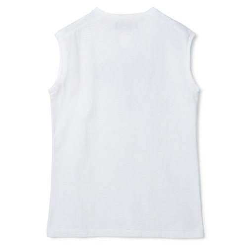 【マディソンブルー/MADISONBLUE】のHELLO NOSLEEVE TEE 人気、トレンドファッション・服の通販 founy(ファニー) 　ファッション　Fashion　レディースファッション　Fashion for Women　トップス・カットソー　Cut & Sew Tops　カーディガン　Cardigan, Knitwear　スマート　Smart, Elegant　ノースリーブ　Sleeveless, No-Sleeve　プリント　Print, Printed Pattern　ヴィンテージ　Vintage Style　other-3|ID: prp329100004458952 ipo3291000000035921370