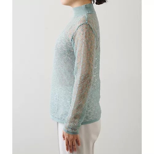 【ウィムガゼット/Whim Gazette】の【THE PAUSE】シアーパターンモヘヤプルオーバー 人気、トレンドファッション・服の通販 founy(ファニー) 　ファッション　Fashion　レディースファッション　WOMEN　トップス・カットソー　Tops/Tshirt　プルオーバー　Pullover　アンゴラ　Angola　インナー　Inner　ヴィンテージ　Vintage　キャミソール　Camisole　グラデーション　Gradation　コンパクト　Compact　シアー　Sheer　ジャケット　Jacket　タートルネック　Turtleneck　モヘヤ　Mohair　ワーク　Work　2022年　2022　2022-2023秋冬・A/W　Aw/Autumn/Winter//Fw/Fall-Winter/2022-2023　おすすめ　Recommend　エレガント 上品　Elegant　other-3|ID: prp329100004458964 ipo3291000000031237682