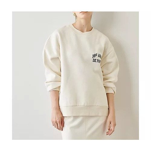 【ウィムガゼット/Whim Gazette】のロゴプリントスウェット インテリア・キッズ・メンズ・レディースファッション・服の通販 founy(ファニー) 　ファッション　Fashion　レディースファッション　Fashion for Women　トップス・カットソー　Cut & Sew Tops　レディースパーカー・カジュアルフーディー　Casual Hoodies & Sweatshirts　スウェット・クルーネックトップス　Sweatshirts & Crewnecks / Relaxed Fit Sweat Tops　イエロー　Yellow　インナー　Innerwear　スウェット / スエット　Sweatshirt, Sweatwear　タイトスカート　Pencil Skirt, Tight Skirt　タートルネック　Turtleneck, High Neck　プリント　Print, Printed Pattern　無地　Plain, Solid Color　2022年　2022　2022-2023秋冬・A/W　Autumn/Winter 2022–23 AW22–23　おすすめ　Recommended / Our Picks　オフホワイト|ID: prp329100004458979 ipo3291000000031211149