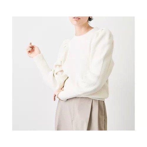 【ウィムガゼット/Whim Gazette】の《WEB限定》パフショルダープルオーバー インテリア・キッズ・メンズ・レディースファッション・服の通販 founy(ファニー) 　ファッション　Fashion　レディースファッション　WOMEN　トップス・カットソー　Tops/Tshirt　プルオーバー　Pullover　コンパクト　Compact　スリーブ　Sleeve　フォルム　Form　A/W・秋冬　Aw・Autumn/Winter・Fw・Fall-Winter　2022年　2022　2022-2023秋冬・A/W　Aw/Autumn/Winter//Fw/Fall-Winter/2022-2023　エレガント 上品　Elegant　オフホワイト|ID: prp329100004458982 ipo3291000000031211158