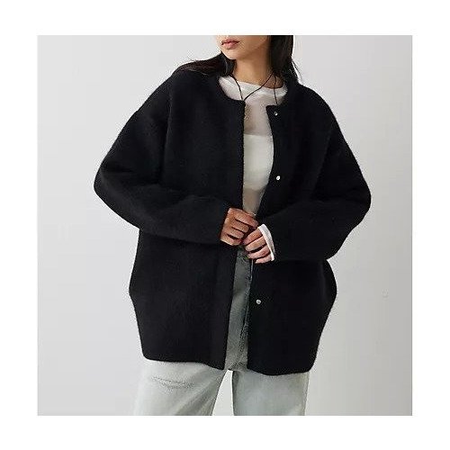 【ウィムガゼット/Whim Gazette】のセッケツニットジャケット インテリア・キッズ・メンズ・レディースファッション・服の通販 founy(ファニー) https://founy.com/ ファッション Fashion レディースファッション WOMEN アウター Coat Outerwear ジャケット Jackets 2024年 2024 2024-2025秋冬・A/W Aw/Autumn/Winter/Fw/Fall/2024-2025 インナー Inner カシミヤ Cashmere カーディガン Cardigan ジャケット Jacket バランス Balance フォルム Form ミドル Middle |ID: prp329100004458997 ipo3291000000031211551