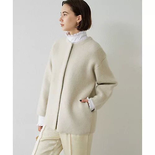 【ウィムガゼット/Whim Gazette】のセッケツニットジャケット 人気、トレンドファッション・服の通販 founy(ファニー) 　ファッション　Fashion　レディースファッション　WOMEN　アウター　Coat Outerwear　ジャケット　Jackets　2024年　2024　2024-2025秋冬・A/W　Aw/Autumn/Winter/Fw/Fall/2024-2025　インナー　Inner　カシミヤ　Cashmere　カーディガン　Cardigan　ジャケット　Jacket　バランス　Balance　フォルム　Form　ミドル　Middle　other-3|ID: prp329100004458997 ipo3291000000031251586