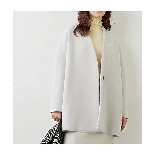 【ウィムガゼット/Whim Gazette】のメリンプミドルコート インテリア・キッズ・メンズ・レディースファッション・服の通販 founy(ファニー) 　ファッション　Fashion　レディースファッション　Fashion for Women　アウター　Coat / Outerwear Collection　コート・ロングコート・ピーコート　Long Coats, Peacoats & More　おすすめ　Recommended / Our Picks　カーディガン　Cardigan, Knitwear　ショルダー　Shoulder, Shoulder Strap　シンプル　Simple, Minimal　ジャケット　Jacket, Outerwear　スタンダード　Standard, Basic　トレンド　Trend, Trending Now　ドロップ　Drop Shoulder, Dropped Style　フロント　Front, Front Design　ベーシック　Basic, Essential　ミドル　Middle Length, Mid Height　リラックス　Relax, Relaxed Fit　ライトベージュ|ID: prp329100004459030 ipo3291000000031211670