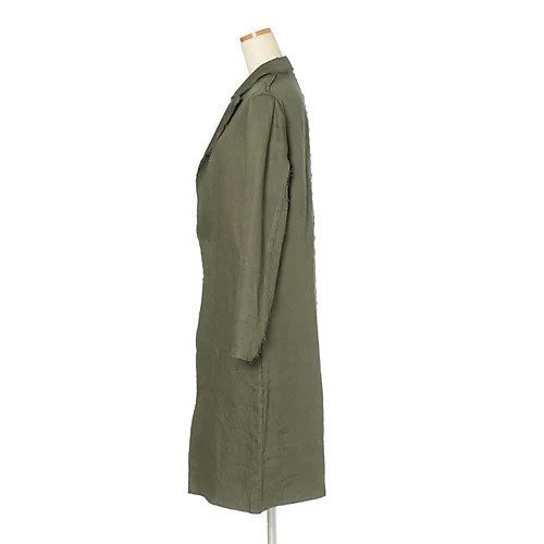 【マディソンブルー/MADISONBLUE】のリネンサテンコート 人気、トレンドファッション・服の通販 founy(ファニー) 　ファッション　Fashion　レディースファッション　WOMEN　アウター　Coat Outerwear　コート　Coats　バランス　Balance　ボトム　Bottom　リネン　Linen　other-2|ID: prp329100004459052 ipo3291000000032166040