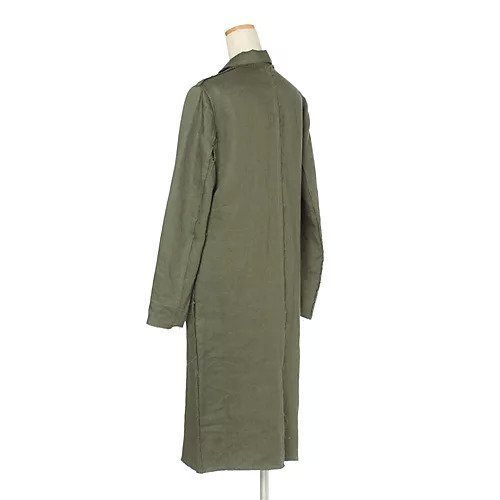 【マディソンブルー/MADISONBLUE】のリネンサテンコート 人気、トレンドファッション・服の通販 founy(ファニー) 　ファッション　Fashion　レディースファッション　WOMEN　アウター　Coat Outerwear　コート　Coats　バランス　Balance　ボトム　Bottom　リネン　Linen　other-3|ID: prp329100004459052 ipo3291000000032166041