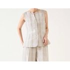 【マルティニーク/martinique】の平織サマーチェックジレ(セットアップ可) チェック|ID: prp329100004459054 ipo3291000000035316309