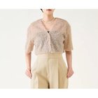 【マルティニーク/martinique】のジャガードボレロ(セットアップ可) ピンクベージュ|ID: prp329100004459055 ipo3291000000031211768