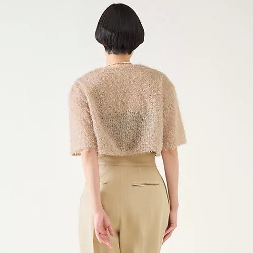 【マルティニーク/martinique】のジャガードボレロ(セットアップ可) 人気、トレンドファッション・服の通販 founy(ファニー) 　ファッション　Fashion　レディースファッション　WOMEN　アウター　Coat Outerwear　ボレロ　Bolero jackets　おすすめ　Recommend　クロップド　Cropped　セットアップ　Set Up　チュール　Tulle　デニム　Denim　フリンジ　Fringe　ボレロ　Bolero　other-3|ID: prp329100004459055 ipo3291000000031251734