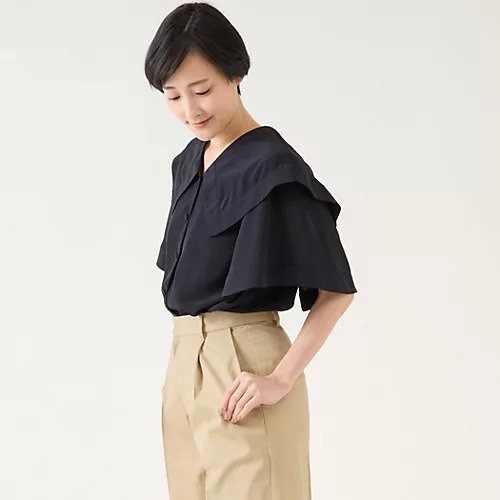 【マルティニーク/martinique】のナチュラルデシンブラウス 人気、トレンドファッション・服の通販 founy(ファニー) 　ファッション　Fashion　レディースファッション　Fashion for Women　トップス・カットソー　Cut & Sew Tops　シャツ・ブラウス・オフィスカジュアル　Elegant Blouses & Button-Ups　おすすめ　Recommended / Our Picks　とろみ　Fluid, Flowy Fabric　クラシック　Classic, Timeless Style　シルク　Silk, 100% Silk　ストライプ　Stripe, Striped Pattern　スリット　Slit, Slit Detail　other-2|ID: prp329100004459063 ipo3291000000031251747