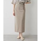 【ウィムガゼット/Whim Gazette】のIラインハイウエストスカート 人気、トレンドファッション・服の通販 founy(ファニー) ファッション Fashion レディースファッション Fashion for Women スカート Skirts 2025年 2025 2025春夏・S/S Spring/Summer 2025 SS25 ストレッチ Stretch, Stretchy Fabric スマート Smart, Elegant スリット Slit, Slit Detail タイトスカート Pencil Skirt, Tight Skirt フォルム Silhouette, Form ロング Long, Long-Length エレガント 上品 Elegant thumbnail ベージュ|ID: prp329100004459086 ipo3291000000031211891