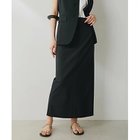 【ウィムガゼット/Whim Gazette】のIラインハイウエストスカート 人気、トレンドファッション・服の通販 founy(ファニー) ファッション Fashion レディースファッション Fashion for Women スカート Skirts 2025年 2025 2025春夏・S/S Spring/Summer 2025 SS25 ストレッチ Stretch, Stretchy Fabric スマート Smart, Elegant スリット Slit, Slit Detail タイトスカート Pencil Skirt, Tight Skirt フォルム Silhouette, Form ロング Long, Long-Length エレガント 上品 Elegant thumbnail ブラック|ID: prp329100004459086 ipo3291000000031211892