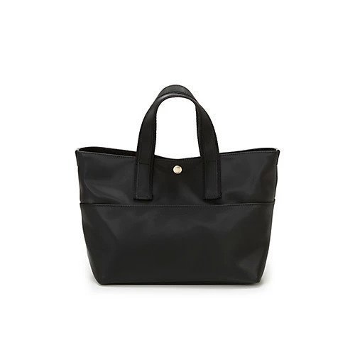 【トプカピ/TOPKAPI】の【Breath TOPKAPI】Bright ブライト カラーブロックミニ トートバッグ インテリア・キッズ・メンズ・レディースファッション・服の通販 founy(ファニー) 　ファッション　Fashion　レディースファッション　WOMEN　バッグ　Bag　サテン　Satin　フラップ　Flap　ブライト　Bright　ブロック　Block　ポケット　Pocket　軽量　Lightweight　ブラック|ID: prp329100004459093 ipo3291000000031211918