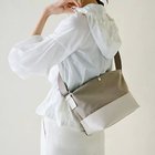 【トプカピ/TOPKAPI】の【Breath TOPKAPI】RIPPLE リプル リンクル ナイロン ミニ ショルダーバッグ グレージュ|ID: prp329100004459105 ipo3291000000031211955
