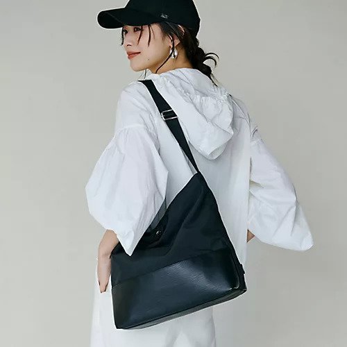 【トプカピ/TOPKAPI】の【Breath TOPKAPI】RIPPLE リプル リンクル ナイロン A4 ショルダーバッグ 人気、トレンドファッション・服の通販 founy(ファニー) 　ファッション　Fashion　レディースファッション　Fashion for Women　バッグ　Bags　クール　Cool, Chic　コンビ　Combo, Combination Style　軽量　Lightweight, Ultra Light　ショルダー　Shoulder, Shoulder Strap　人気　Popular, Best Seller　ポケット　Pocket, Pocket Detail　エレガント 上品　Elegant　other-3|ID: prp329100004459106 ipo3291000000032465745