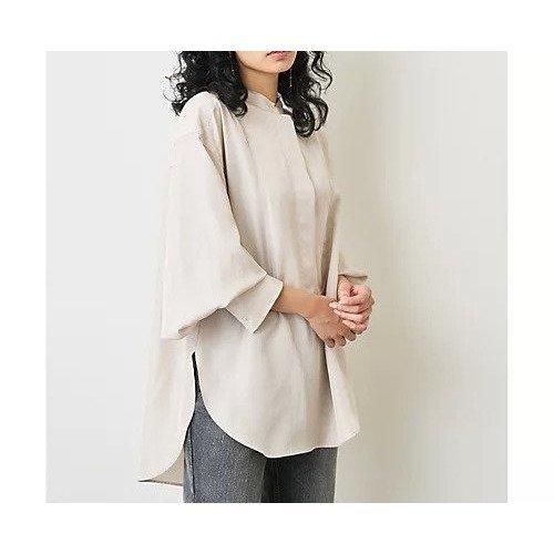 【ウィムガゼット/Whim Gazette】のサテンスタンドカラーシャツ 人気、トレンドファッション・服の通販 founy(ファニー) 　ファッション　Fashion　レディースファッション　Fashion for Women　トップス・カットソー　Cut & Sew Tops　シャツ・ブラウス・オフィスカジュアル　Elegant Blouses & Button-Ups　2022年　2022　2022-2023秋冬・A/W　Autumn/Winter 2022–23 AW22–23　クラシカル　Classical, Vintage-Inspired　クール　Cool, Chic　シルク　Silk, 100% Silk　スタンド　Stand Collar, Upright Stand　スマート　Smart, Elegant　フロント　Front, Front Design　エレガント 上品　Elegant　other-3|ID: prp329100004459109 ipo3291000000031237833