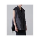 【アドーア/ADORE】のエアリープレーンクロスジレ 人気、トレンドファッション・服の通販 founy(ファニー) ファッション Fashion レディースファッション Fashion for Women アウター Coat / Outerwear Collection トップス・カットソー Cut & Sew Tops ベスト&ジレ / 重ね着スタイル Vests & Gilets おすすめ Recommended / Our Picks スタンダード Standard, Basic ストリング String, Drawstring セットアップ Set-Up, Coordinated Outfit タフタ Taffeta, Structured Fabric フィット Fit, Slim Fit ルーズ Loose, Oversized エレガント 上品 Elegant 夏 Summer 春 Spring S/S・春夏 SS, Spring/Summer, Warm Season thumbnail グレー|ID: prp329100004459137 ipo3291000000034420471