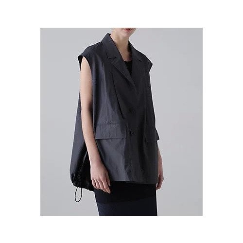 【アドーア/ADORE】のエアリープレーンクロスジレ インテリア・キッズ・メンズ・レディースファッション・服の通販 founy(ファニー) 　ファッション　Fashion　レディースファッション　Fashion for Women　アウター　Coat / Outerwear Collection　トップス・カットソー　Cut & Sew Tops　ベスト&ジレ / 重ね着スタイル　Vests & Gilets　おすすめ　Recommended / Our Picks　スタンダード　Standard, Basic　ストリング　String, Drawstring　セットアップ　Set-Up, Coordinated Outfit　タフタ　Taffeta, Structured Fabric　フィット　Fit, Slim Fit　ルーズ　Loose, Oversized　エレガント 上品　Elegant　夏　Summer　春　Spring　S/S・春夏　SS, Spring/Summer, Warm Season　グレー|ID: prp329100004459137 ipo3291000000034420471