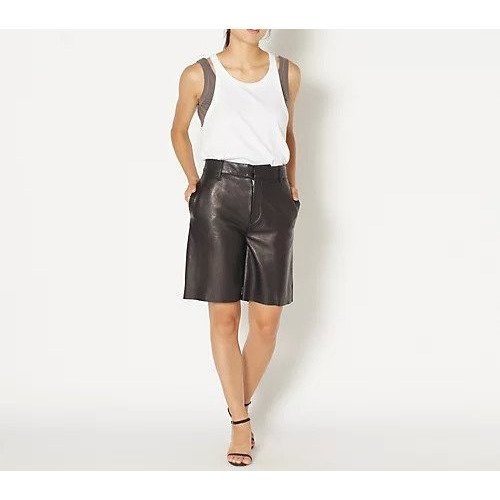【マディソンブルー/MADISONBLUE】のHALF PT LEATHER 人気、トレンドファッション・服の通販 founy(ファニー) 　ファッション　Fashion　レディースファッション　WOMEN　オイル　Oil　キュロット　Culottes　ハーフ　Half　ボトム　Bottom　定番　Standard　other-2|ID: prp329100004459139 ipo3291000000031251888