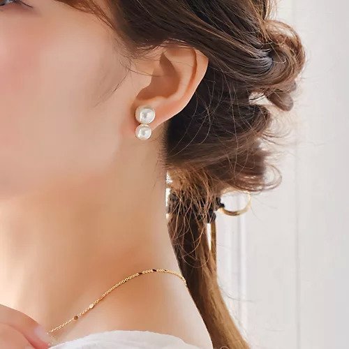 【フィービィー/phoebe】のツインパールイヤリング インテリア・キッズ・メンズ・レディースファッション・服の通販 founy(ファニー) https://founy.com/ ファッション Fashion レディースファッション WOMEN ジュエリー Jewelry リング Rings イヤリング Earrings アクセサリー Accessories トレンド Trend ベーシック Basic |ID: prp329100004459144 ipo3291000000031849904