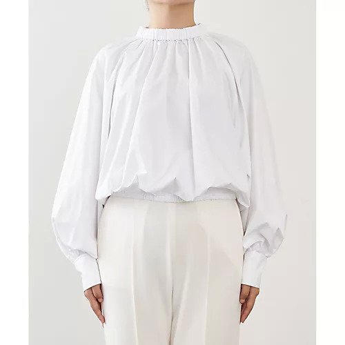 【ウィムガゼット/Whim Gazette】の《WEB限定》ギャザーブラウス 人気、トレンドファッション・服の通販 founy(ファニー) 　ファッション　Fashion　レディースファッション　Fashion for Women　トップス・カットソー　Cut & Sew Tops　シャツ・ブラウス・オフィスカジュアル　Elegant Blouses & Button-Ups　2022年　2022　2022-2023秋冬・A/W　Autumn/Winter 2022–23 AW22–23　おすすめ　Recommended / Our Picks　ギャザー　Gathered, Ruffled　タフタ　Taffeta, Structured Fabric　エレガント 上品　Elegant　other-2|ID: prp329100004459147 ipo3291000000031237866