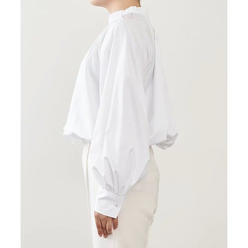 【ウィムガゼット/Whim Gazette】の《WEB限定》ギャザーブラウス 人気、トレンドファッション・服の通販 founy(ファニー) 　ファッション　Fashion　レディースファッション　Fashion for Women　トップス・カットソー　Cut & Sew Tops　シャツ・ブラウス・オフィスカジュアル　Elegant Blouses & Button-Ups　2022年　2022　2022-2023秋冬・A/W　Autumn/Winter 2022–23 AW22–23　おすすめ　Recommended / Our Picks　ギャザー　Gathered, Ruffled　タフタ　Taffeta, Structured Fabric　エレガント 上品　Elegant　other-3|ID: prp329100004459147 ipo3291000000031237867