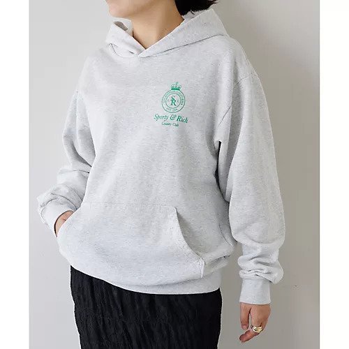 【ウィムガゼット/Whim Gazette】の【Sporty&Rich】Crownフーディ インテリア・キッズ・メンズ・レディースファッション・服の通販 founy(ファニー) https://founy.com/ ファッション Fashion レディースファッション Fashion for Women クラウン Crown, Royal Motif シンプル Simple, Minimal スポーティ Sporty, Casual Athletic スマート Smart, Elegant 雑誌 Magazine, Fashion Magazine モチーフ Motif, Design Theme 2022年 2022 2022-2023秋冬・A/W Autumn/Winter 2022–23 AW22–23 |ID: prp329100004459177 ipo3291000000031212224