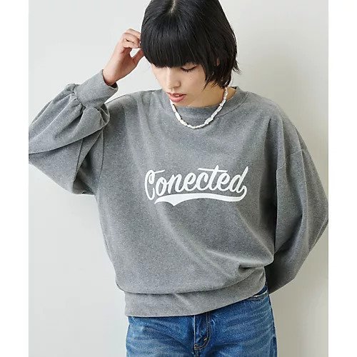 【ウィムガゼット/Whim Gazette】のベロアロゴプルオーバー 人気、トレンドファッション・服の通販 founy(ファニー) 　ファッション　Fashion　レディースファッション　Fashion for Women　トップス・カットソー　Cut & Sew Tops　カジュアルプルオーバー・ニットトップス　Pullovers & Knit Tops / Casual Pullovers　ベロアトップス　Velour Tops / Velvet-Look Items　2022年　2022　2022-2023秋冬・A/W　Autumn/Winter 2022–23 AW22–23　クロップド　Cropped, Short Length　バランス　Balance, Style Balance　プリント　Print, Printed Pattern　ベロア　Velour, Soft Velvet　今季　This Season, Current Season　冬　Winter / This Winter　other-3|ID: prp329100004459178 ipo3291000000031237895