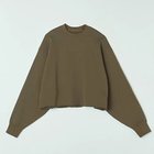 【ウィムガゼット/Whim Gazette】の【スタイリスト川上さやかさんコラボ】スウェットプルオーバー カーキ|ID: prp329100004459180 ipo3291000000035653315