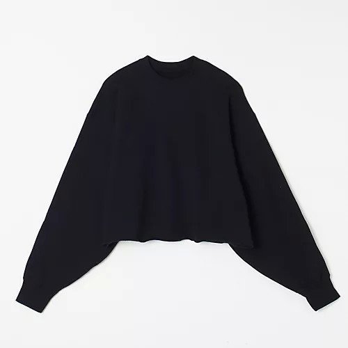 【ウィムガゼット/Whim Gazette】の【スタイリスト川上さやかさんコラボ】スウェットプルオーバー インテリア・キッズ・メンズ・レディースファッション・服の通販 founy(ファニー) 　ファッション　Fashion　レディースファッション　Fashion for Women　トップス・カットソー　Cut & Sew Tops　レディースパーカー・カジュアルフーディー　Casual Hoodies & Sweatshirts　カジュアルプルオーバー・ニットトップス　Pullovers & Knit Tops / Casual Pullovers　スウェット・クルーネックトップス　Sweatshirts & Crewnecks / Relaxed Fit Sweat Tops　なめらか　Smooth, Silky Texture　コラボ　Collaboration, Collab　ショルダー　Shoulder, Shoulder Strap　ドロップ　Drop Shoulder, Dropped Style　洗える　Machine Washable　ブラック|ID: prp329100004459180 ipo3291000000036321920