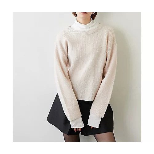 【ウィムガゼット/Whim Gazette】のモヘヤKNOTTニット インテリア・キッズ・メンズ・レディースファッション・服の通販 founy(ファニー)  ファッション Fashion レディースファッション Fashion for Women トップス・カットソー Cut & Sew Tops ニット Knit Tops & Sweaters 2022年 2022 2022-2023秋冬・A/W Autumn/Winter 2022–23 AW22–23 インナー Innerwear コンパクト Compact, Small Size ボトム Bottoms, Lower Wear リボン Ribbon, Bow ベージュ|ID: prp329100004459194 ipo3291000000031212293