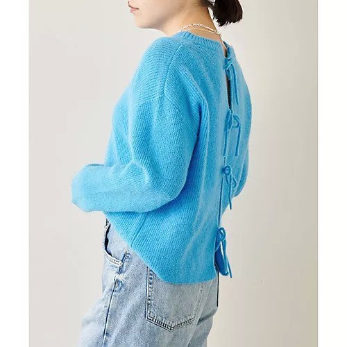【ウィムガゼット/Whim Gazette】のモヘヤKNOTTニット 人気、トレンドファッション・服の通販 founy(ファニー)  ファッション Fashion レディースファッション Fashion for Women トップス・カットソー Cut & Sew Tops ニット Knit Tops & Sweaters 2022年 2022 2022-2023秋冬・A/W Autumn/Winter 2022–23 AW22–23 インナー Innerwear コンパクト Compact, Small Size ボトム Bottoms, Lower Wear リボン Ribbon, Bow other-3|ID: prp329100004459194 ipo3291000000031237911