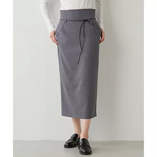 【ウィムガゼット/Whim Gazette】のキョウネンロングスカート 人気、トレンドファッション・服の通販 founy(ファニー) 　ファッション　Fashion　レディースファッション　Fashion for Women　スカート　Skirts　ロングスカート　Long Skirts / Maxi & Midi Skirts　カットソー　Cut and Sewn Top　クラシカル　Classical, Vintage-Inspired　クール　Cool, Chic　シューズ　Shoes, Footwear　シンプル　Simple, Minimal　ストライプ　Stripe, Striped Pattern　ストレッチ　Stretch, Stretchy Fabric　スリット　Slit, Slit Detail　タイトスカート　Pencil Skirt, Tight Skirt　ミドル　Middle Length, Mid Height　おすすめ　Recommended / Our Picks　2023年　2023　2023-2024秋冬・A/W　Autumn/Winter 2023–24 AW23–24　エレガント 上品　Elegant　other-3|ID: prp329100004459204 ipo3291000000031252030