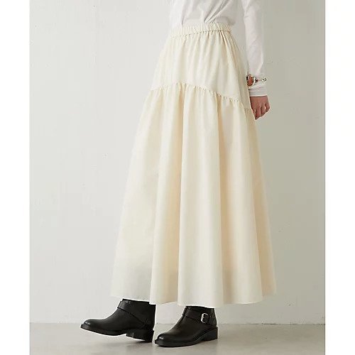 【ウィムガゼット/Whim Gazette】のギャザーキリカエスカート 人気、トレンドファッション・服の通販 founy(ファニー) 　ファッション　Fashion　レディースファッション　Fashion for Women　スカート　Skirts　2023年　2023　2023-2024秋冬・A/W　Autumn/Winter 2023–24 AW23–24　エレガント 上品　Elegant　ギャザー　Gathered, Ruffled　シルク　Silk, 100% Silk　タフタ　Taffeta, Structured Fabric　other-3|ID: prp329100004459206 ipo3291000000031252034