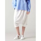 【プレインピープル/PLAIN PEOPLE】の裏毛サルエルパンツ ホワイト|ID: prp329100004459209 ipo3291000000031212342