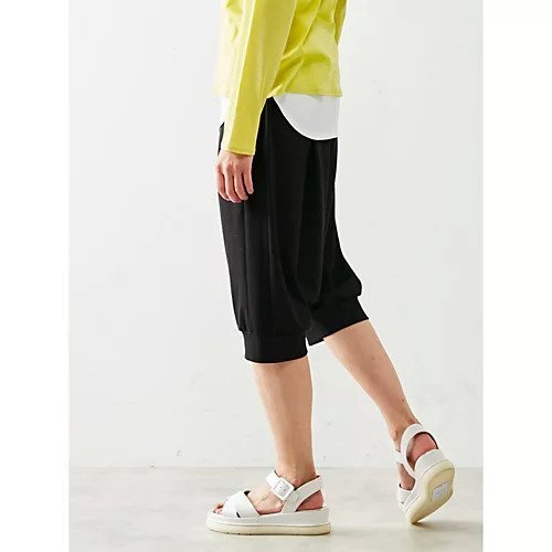 【プレインピープル/PLAIN PEOPLE】の裏毛サルエルパンツ 人気、トレンドファッション・服の通販 founy(ファニー) 　ファッション　Fashion　レディースファッション　WOMEN　パンツ　Pants　ドレープ　Drape　ハーフ　Half　ベーシック　Basic　エレガント 上品　Elegant　人気　Popularity　今季　This Season　other-2|ID: prp329100004459209 ipo3291000000031237924