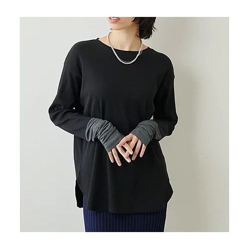 【ウィムガゼット/Whim Gazette】の【THE PAUSE】袖シアーロングスリーブプルオーバー 人気、トレンドファッション・服の通販 founy(ファニー) 　ファッション　Fashion　レディースファッション　WOMEN　トップス・カットソー　Tops/Tshirt　プルオーバー　Pullover　インナー　Inner　ヴィンテージ　Vintage　カットソー　Cut And Sew　グラデーション　Gradation　シアー　Sheer　ドッキング　Docking　ベーシック　Basic　ワーク　Work　2022年　2022　2022-2023秋冬・A/W　Aw/Autumn/Winter//Fw/Fall-Winter/2022-2023　 other-1|ID: prp329100004459226 ipo3291000000031212414