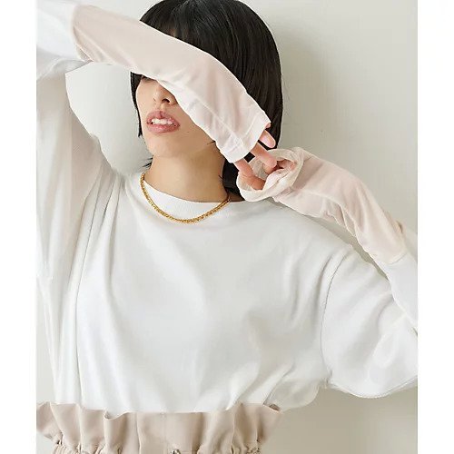 【ウィムガゼット/Whim Gazette】の【THE PAUSE】袖シアーロングスリーブプルオーバー 人気、トレンドファッション・服の通販 founy(ファニー) 　ファッション　Fashion　レディースファッション　WOMEN　トップス・カットソー　Tops/Tshirt　プルオーバー　Pullover　インナー　Inner　ヴィンテージ　Vintage　カットソー　Cut And Sew　グラデーション　Gradation　シアー　Sheer　ドッキング　Docking　ベーシック　Basic　ワーク　Work　2022年　2022　2022-2023秋冬・A/W　Aw/Autumn/Winter//Fw/Fall-Winter/2022-2023　other-2|ID: prp329100004459226 ipo3291000000031237938
