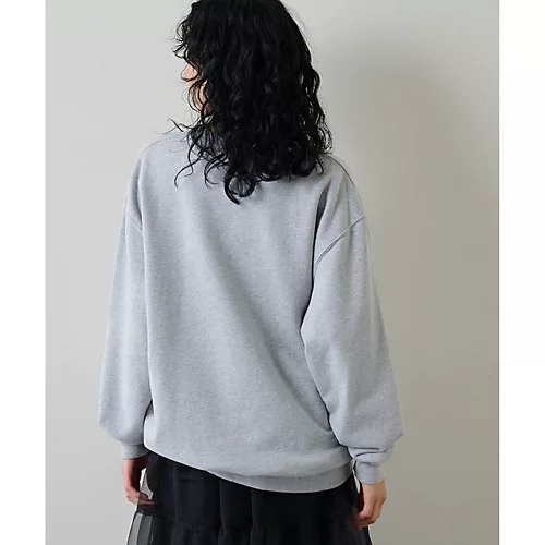 【ウィムガゼット/Whim Gazette】のLOGOスウェット 人気、トレンドファッション・服の通販 founy(ファニー) 　ファッション　Fashion　レディースファッション　WOMEN　トップス・カットソー　Tops/Tshirt　パーカ　Sweats　スウェット　Sweat　2023年　2023　2023春夏・S/S　Ss,Spring/Summer,2023　おすすめ　Recommend　スウェット　Sweat　スタンダード　Standard　タオル　Towel　フロント　Front　ブライト　Bright　プリント　Print　吸水　Water Absorption　other-2|ID: prp329100004459234 ipo3291000000031237946