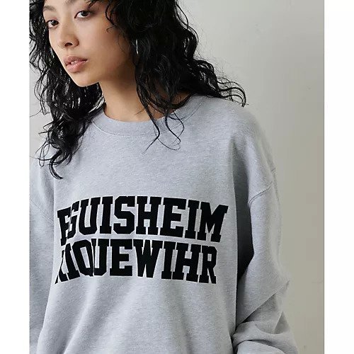 【ウィムガゼット/Whim Gazette】のLOGOスウェット 人気、トレンドファッション・服の通販 founy(ファニー) 　ファッション　Fashion　レディースファッション　WOMEN　トップス・カットソー　Tops/Tshirt　パーカ　Sweats　スウェット　Sweat　2023年　2023　2023春夏・S/S　Ss,Spring/Summer,2023　おすすめ　Recommend　スウェット　Sweat　スタンダード　Standard　タオル　Towel　フロント　Front　ブライト　Bright　プリント　Print　吸水　Water Absorption　other-3|ID: prp329100004459234 ipo3291000000031237947