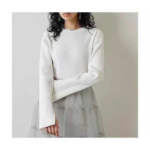【ウィムガゼット/Whim Gazette】のリブプルオーバー インテリア・キッズ・メンズ・レディースファッション・服の通販 founy(ファニー) https://founy.com/ ファッション Fashion レディースファッション Fashion for Women トップス・カットソー Cut & Sew Tops カジュアルプルオーバー・ニットトップス Pullovers & Knit Tops / Casual Pullovers 2023年 2023 2023春夏・S/S Spring/Summer 2023 SS23 おすすめ Recommended / Our Picks インナー Innerwear ジャケット Jacket, Outerwear スリット Slit, Slit Detail セットアップ Set-Up, Coordinated Outfit ボーダー Border, Stripe ロング Long, Long-Length エレガント 上品 Elegant 吸水 Absorbent, Quick-Dry |ID: prp329100004459239 ipo3291000000031212476