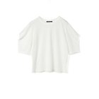 【ミズイロ インド/mizuiro ind】のドレープスリーブT オフホワイト|ID: prp329100004459240 ipo3291000000031212479