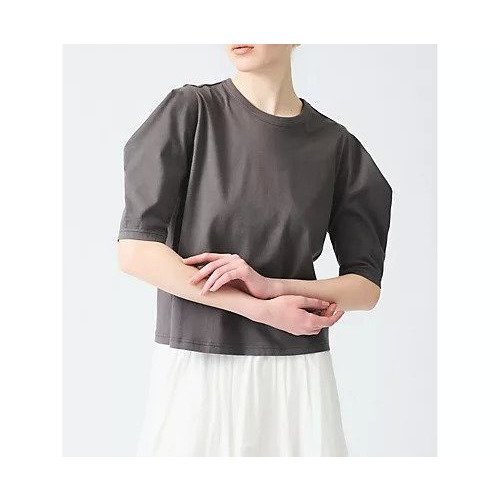【ミズイロ インド/mizuiro ind】のドレープスリーブT 人気、トレンドファッション・服の通販 founy(ファニー) 　ファッション　Fashion　レディースファッション　WOMEN　なめらか　Smooth　カットソー　Cut And Sew　シルク　Silk　シンプル　Simple　ドレープ　Drape　other-3|ID: prp329100004459240 ipo3291000000031252097