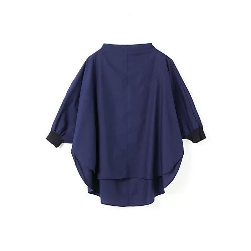 【ミズイロ インド/mizuiro ind】のワイドコクーンプルオーバー インテリア・キッズ・メンズ・レディースファッション・服の通販 founy(ファニー) 　ファッション　Fashion　レディースファッション　WOMEN　トップス・カットソー　Tops/Tshirt　プルオーバー　Pullover　シンプル　Simple　フィット　Fit　ブロード　Broad　ベーシック　Basic　ネイビー|ID: prp329100004459244 ipo3291000000031212499
