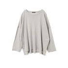 【ミズイロ インド/mizuiro ind】のメッシュロングスリーブワイドT サンドベージュ|ID: prp329100004459246 ipo3291000000031212508