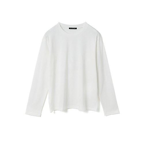 【ミズイロ インド/mizuiro ind】のクルーネックT インテリア・キッズ・メンズ・レディースファッション・服の通販 founy(ファニー) 　ファッション　Fashion　レディースファッション　WOMEN　カットソー　Cut And Sew　シンプル　Simple　ベーシック　Basic　オフホワイト|ID: prp329100004459248 ipo3291000000031212518
