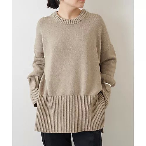 【ウィムガゼット/Whim Gazette】のワイドスリーブプルオバー インテリア・キッズ・メンズ・レディースファッション・服の通販 founy(ファニー) https://founy.com/ ファッション Fashion レディースファッション Fashion for Women シルク Silk, 100% Silk シンプル Simple, Minimal スリット Slit, Slit Detail スリーブ Sleeve, Long Sleeve / Short Sleeve バランス Balance, Style Balance ベーシック Basic, Essential ボトム Bottoms, Lower Wear リラックス Relax, Relaxed Fit ワイド Wide, Wide Fit ワイドリブ Wide Rib, Wide Ribbed Knit |ID: prp329100004459252 ipo3291000000031212537